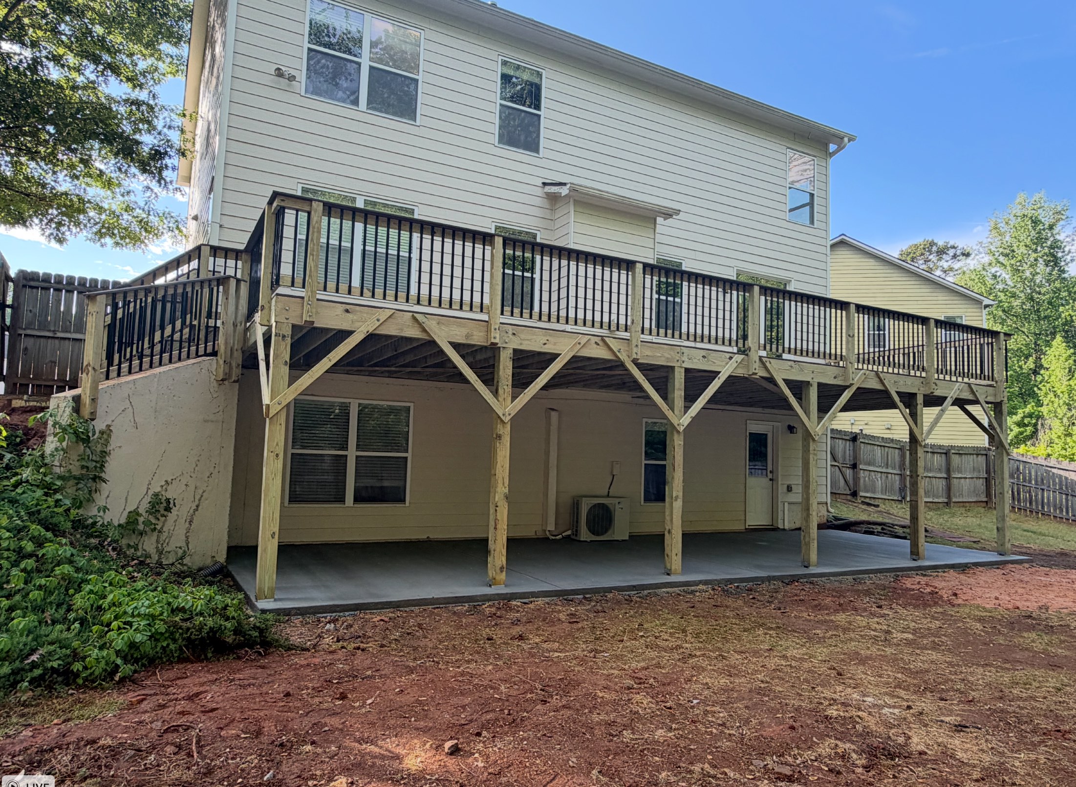 Under Deck Drainage Systems in Atlanta: Create Dry Space Below Your Elevated Deck